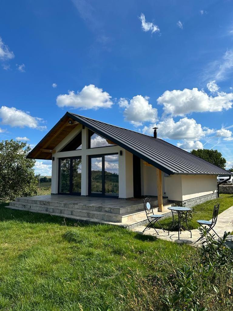 Casa Moderna In Sinteu - Intersectia Intre Modern Si Linistea Naturii Huta Voivozi Ngoại thất bức ảnh